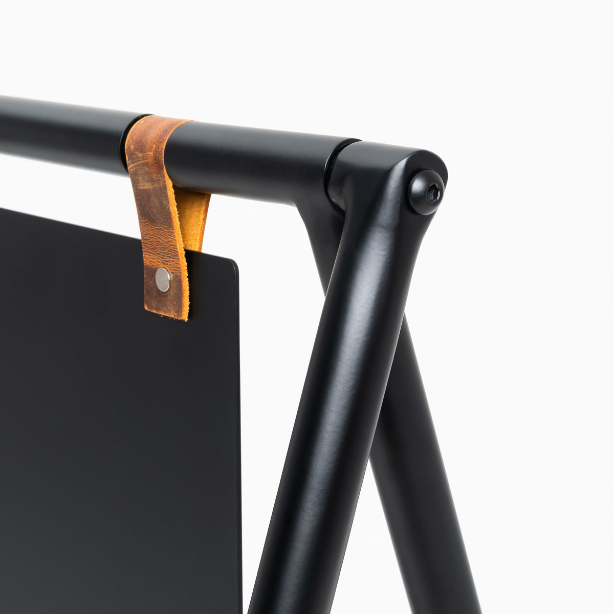 Blank A-frame sign with removable face panel