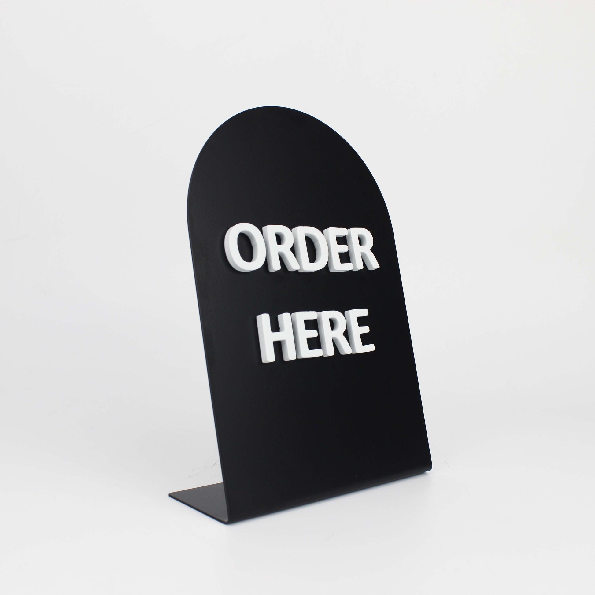 Stylish foam magnetic letter displays on sleek metal panels, perfect for menus, announcements, or promotions. A practical and portable solution for restaurants and shops.