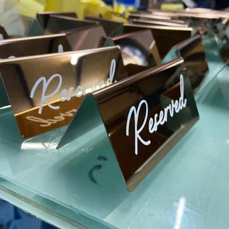 Custom table numbers
Double-sided table signs
Powder-coated aluminum table numbers
Personalized table numbers
Wedding table numbers
Restaurant table signage
Stackable table numbers
Blank table numbers for customization
Durable outdoor table numbers
Elegant table number design
UV printed table signs
QR code table numbers
Event table markers
Table numbering solutions
Table numbers with fast shipping