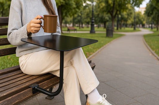 Bench Mounted Low Table