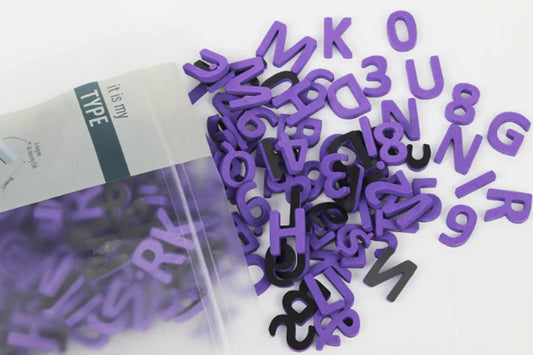 Colorful Foam Magnetic Letters