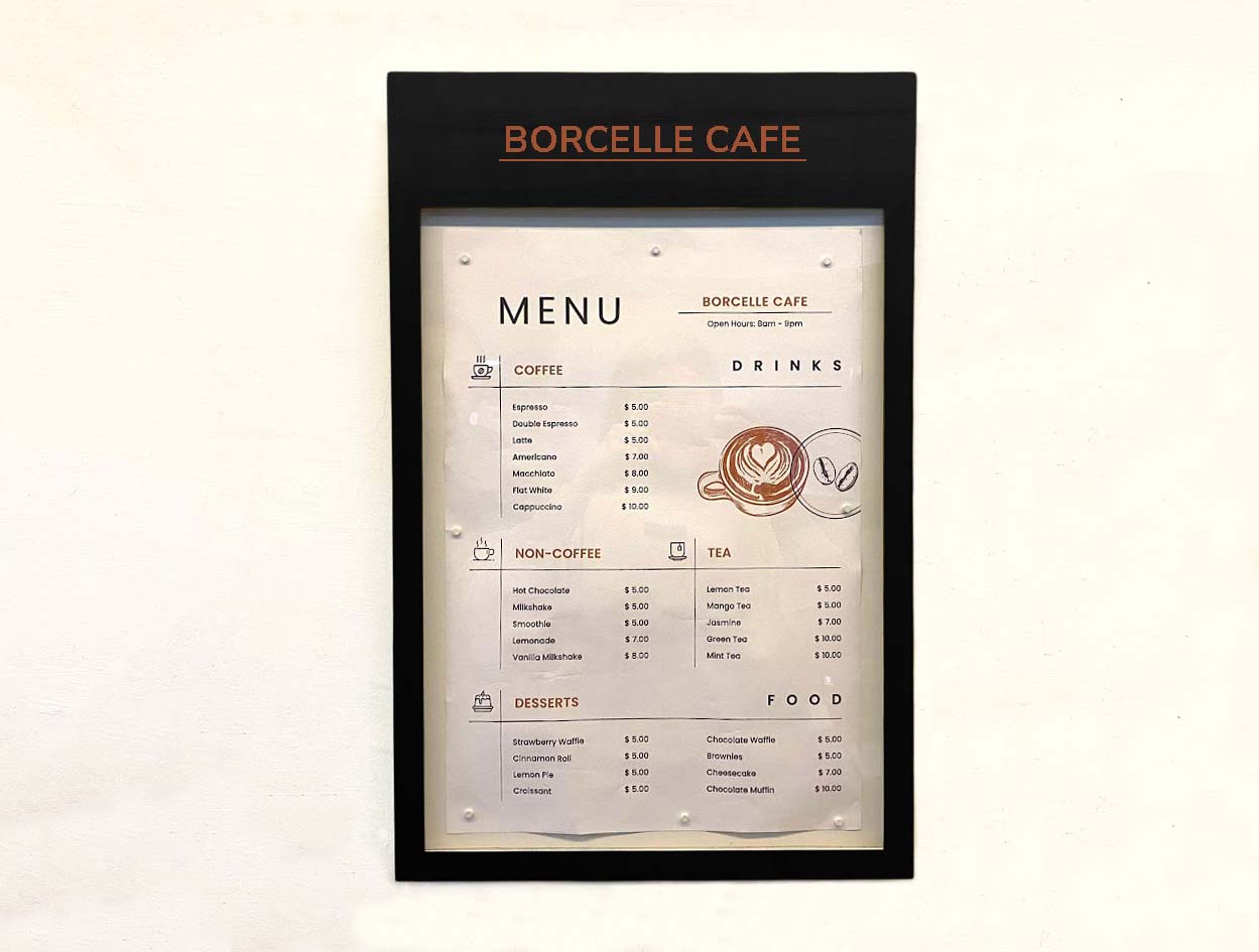 Wall Hanging Menu Boxes : Enhance Elegance and Functionality - Adroniki