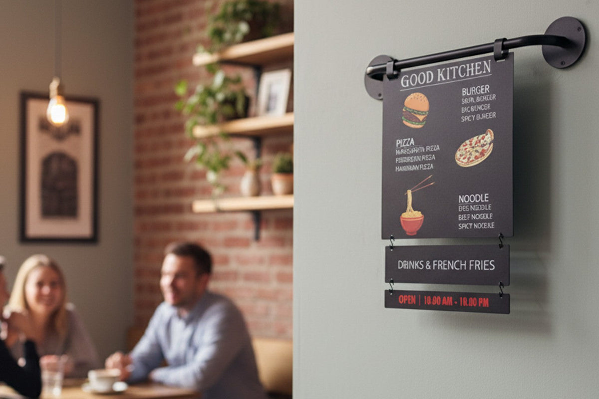 Magnetic Letter Menu Board