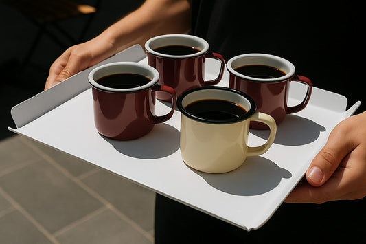 Metal Square Serving Tray