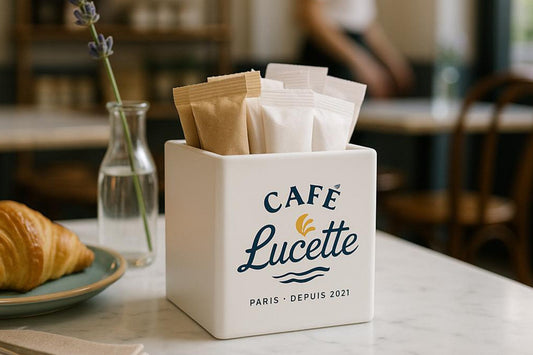 Minimalist Cutlery Napkin Holder Set (10): Modern Restaurant Table Decor