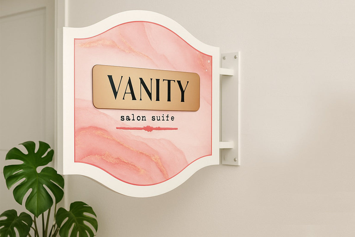 Special Shaped Blade Wall Sign