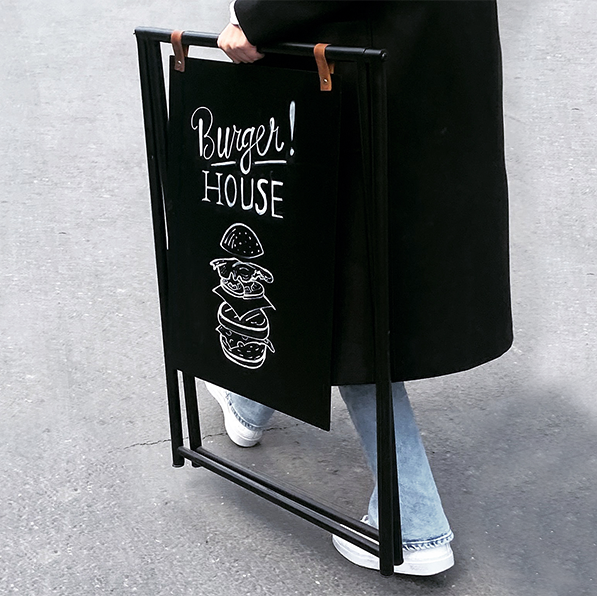 A-frame sign
Sandwich board
Double-sided signage
Sidewalk sign
Outdoor display custom printing sign
double sided printing sidewalk sign
Portable signage
Custom A-frame cafe-restaurant sign
Personalized printing
Customizable sidewalk sign
Event signage
Business sandwich board
Directional A-frame sign
customized design a frame sandwich sign
Unique design signage