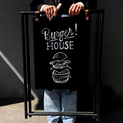 A-frame sign
Sandwich board
Double-sided signage
Sidewalk sign
Outdoor display custom printing sign
double sided printing sidewalk sign
Portable signage
Custom A-frame cafe-restaurant sign
Personalized printing
Customizable sidewalk sign
Event signage
Business sandwich board
Directional A-frame sign
customized design a frame sandwich sign
Unique design signage