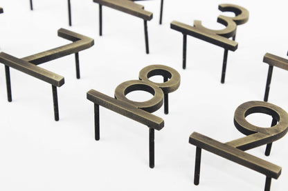 This antique room number sign blends elegance and durability, making it a perfect addition to hotels, offices, and residences. Crafted from premium stainless steel, it resists rust and wear while maintaining its sophisticated shine. The classic yet modern design ensures a timeless aesthetic, effortlessly complementing different interiors. Whether placed on hotel room doors or office entrances, this stylish number plate adds character and functionality to any space.

