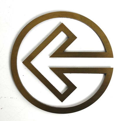 This sign provides clear directional guidance in office environments, helping employees and visitors find their way effortlessly. Its sleek design complements modern office decor.