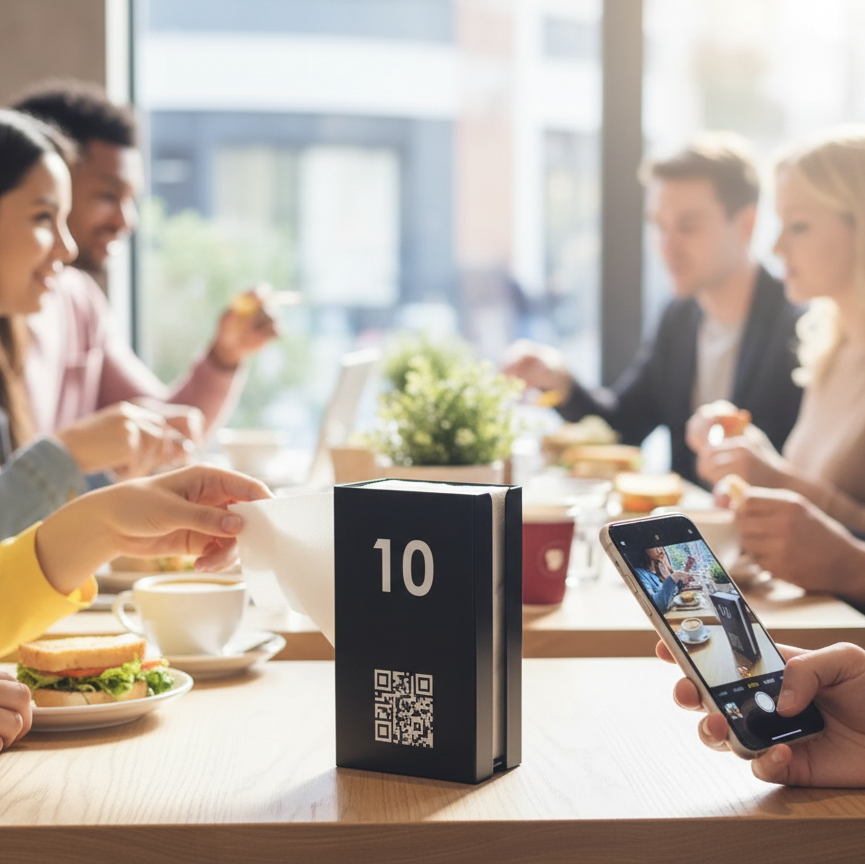 Custom Metal Napkin Dispenser