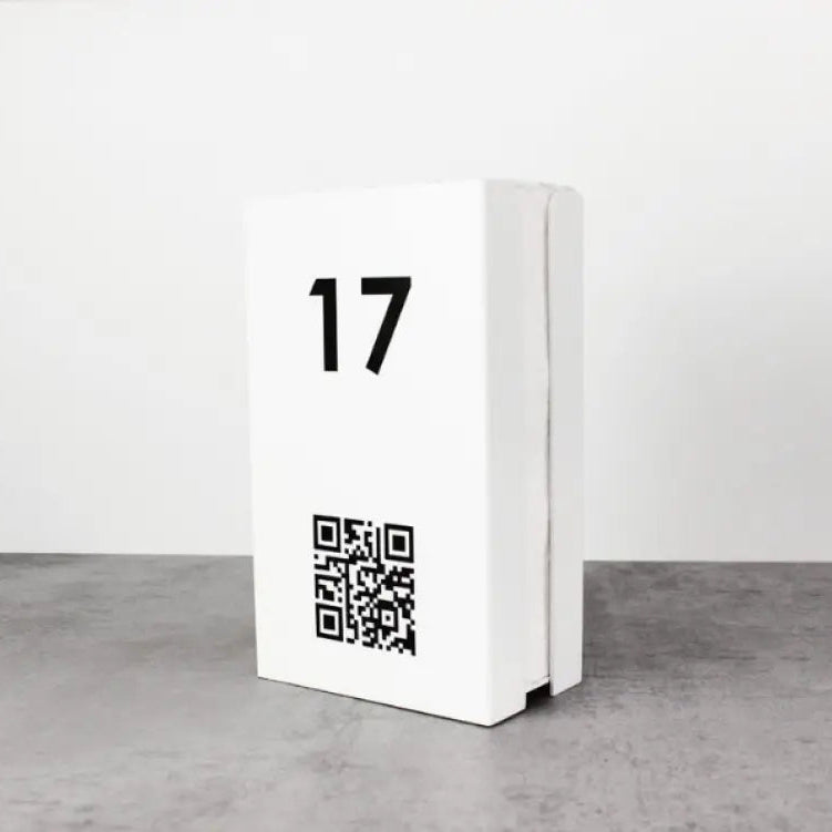 Our napkin dispensers are designed to fit seamlessly into any restaurant or café décor. With options for personalized table numbers and QR code integration, they offer both style and convenience.