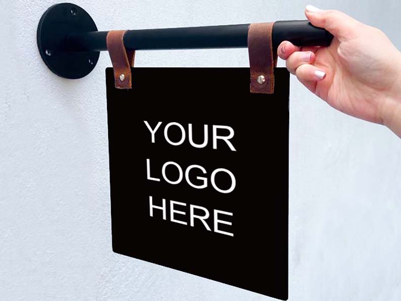 Flag Storage Sign Wall Hanging Flag Sign - Adroniki