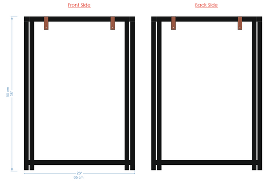 Custom A-Frame Sign – Frame Only