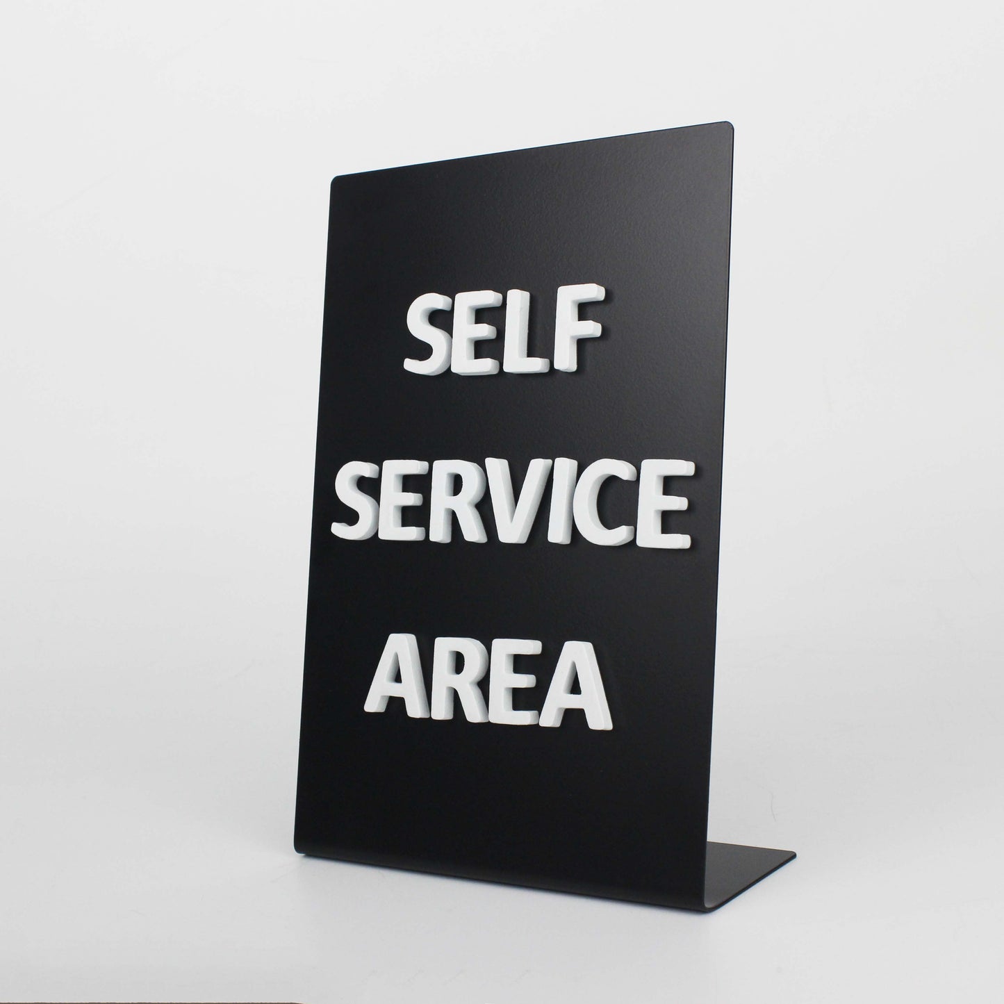 Upgrade your space with this elegant tabletop sign, designed for cafes, salons, and boutiques. The magnetic letters make it easy to change messages daily, and the customizable stand allows you to add your business logo. Its compact design fits perfectly on counters and tables, making it a practical and stylish addition to your business.

