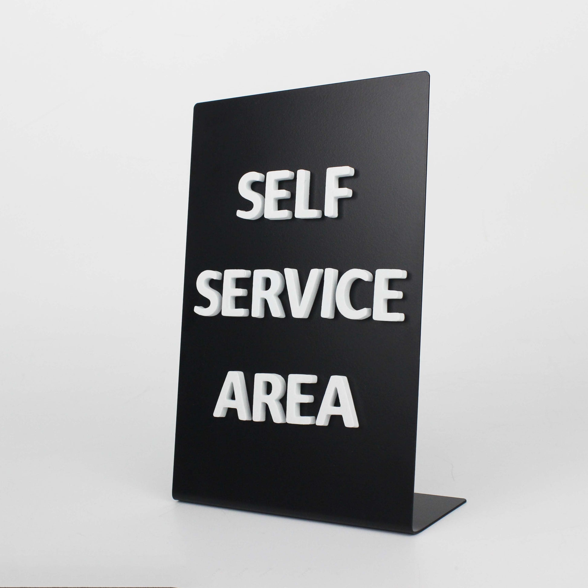 Upgrade your space with this elegant tabletop sign, designed for cafes, salons, and boutiques. The magnetic letters make it easy to change messages daily, and the customizable stand allows you to add your business logo. Its compact design fits perfectly on counters and tables, making it a practical and stylish addition to your business.

