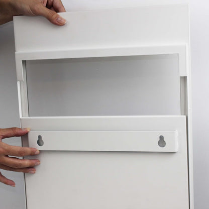 Perfect for A3-sized menus, this magnetic menu box is a durable wall sign solution that enhances the look of any business space.

