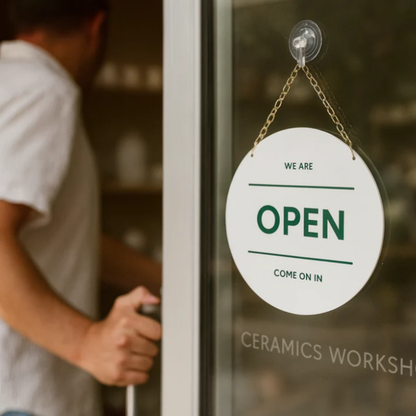 Open/Closed Sign | Personalized Hanging Sign on the Door