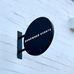 Thick Round Blade Sign – Durable, Double-Sided Storefront Display ...