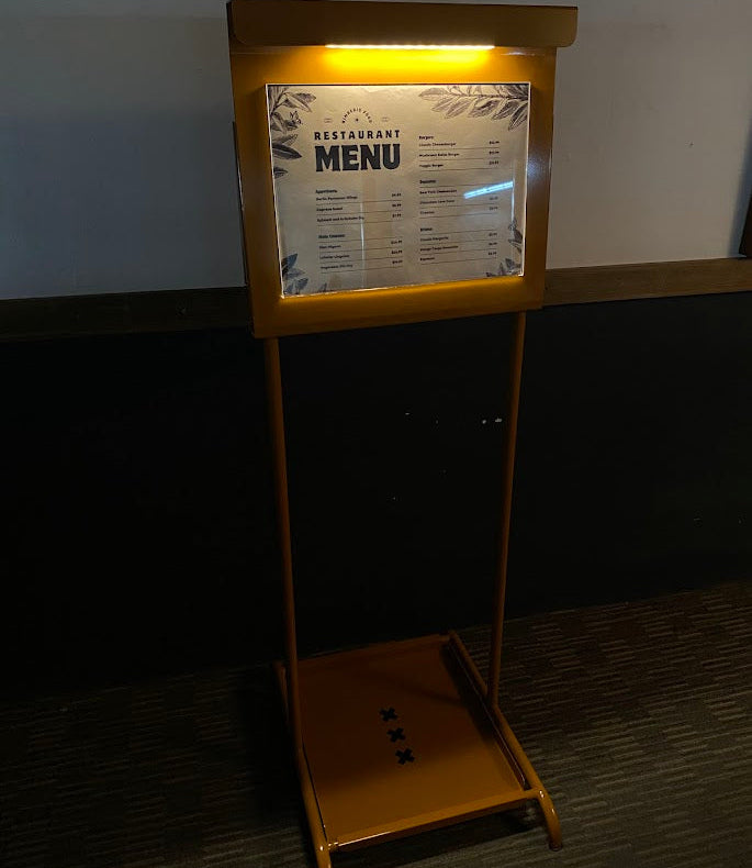 The Sidewalk Led Menu Stand provides an effective way to showcase your brand, attract attention, and drive foot traffic. Whether you’re a small café, a large retail store, or an event organizer, this stand is perfect for any outdoor setting. The stand is designed to withstand outdoor elements, including wind and rain, ensuring your display remains secure and visible. With its customizable space for menus, promotions, and messages, the Sidewalk Led Menu Stand helps businesses stay relevant and visible to cus