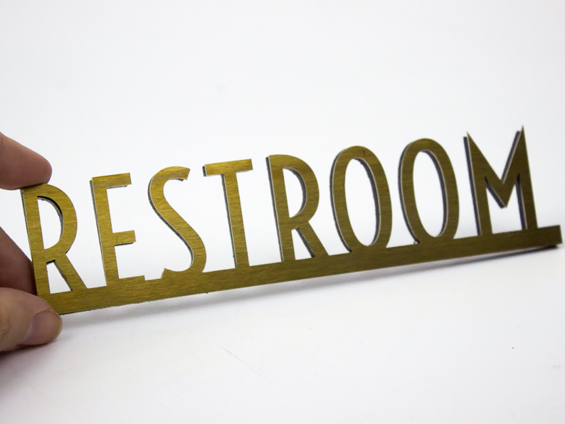 Restroom sign
Restroom icon sign
3D restroom sign
Metal restroom sign
Adhesive restroom sign
Restroom wall sign
Restroom door plaque
Self-adhesive restroom sign
Bathroom sign
Restroom signage for businesses
Modern restroom sign
Stylish restroom icon
Restroom sign for doors
Durable restroom plaque
Public restroom sign
Restroom sign for offices