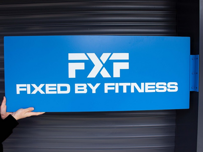 Create a unique rectangular blade sign with double-sided printing that you can customize in size, color, and logo. Perfect for storefronts, cafes, and restaurants, this durable metal sign ensures high visibility and effective branding. Designed for both indoor and outdoor use.