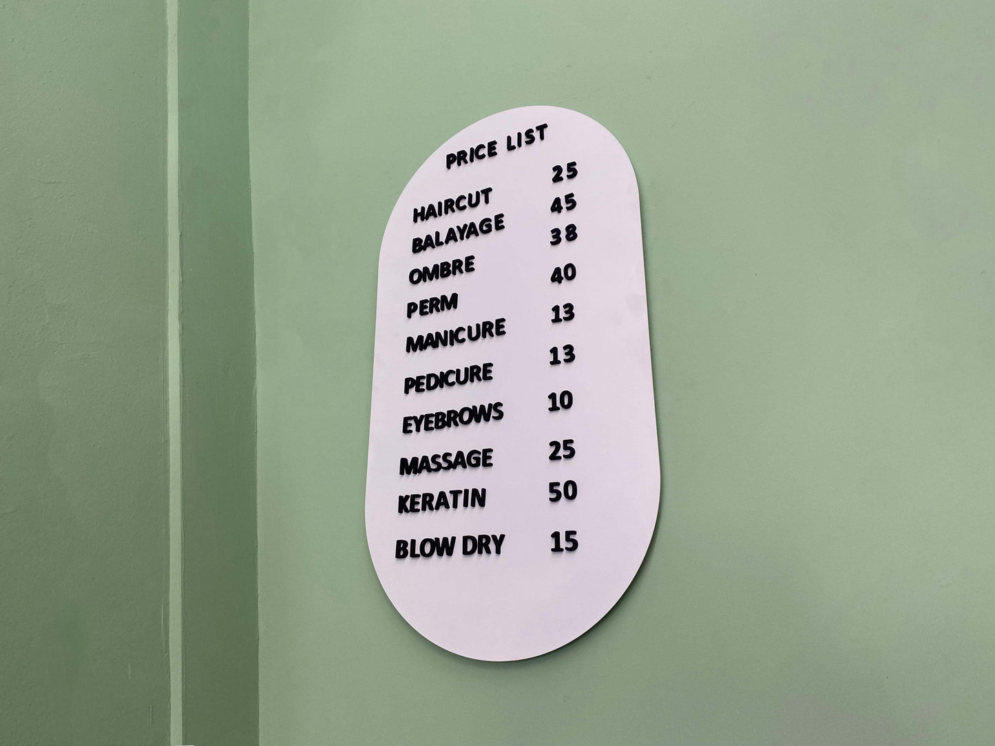 "Add your custom logo to the wall menu display sign to enhance your branding while using it as a to-do list or menu board. This customization strengthens your corporate identity and provides a professional look for any business, while keeping menus or daily announcements up to date."

