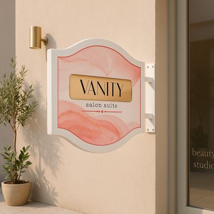 Special Shaped Blade Wall Sign