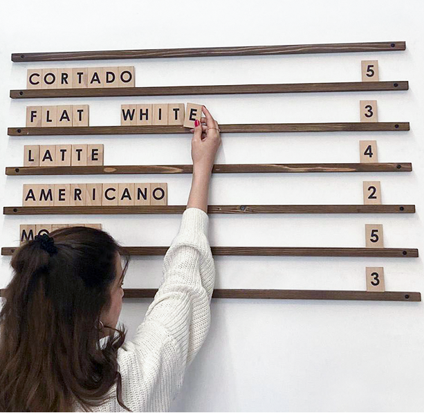 Practical and Convenient: Wooden menu rails with interchangeable letters allow you to quickly update your menu, ensuring guests always receive the latest information.

Aesthetic Appearance: Made from natural wood, these rails add a warm touch to your space and provide a stylish look.

Easy Installation: Designed for simple wall mounting, these rails can be quickly installed without any special tools.

Flexible Design: The easy interchangeability of letters enables you to effortlessly showcase variety and ch