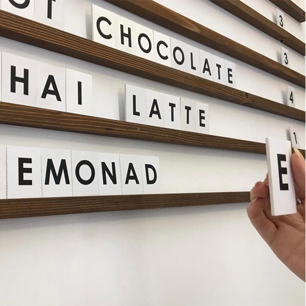 Easy Installation: Designed for simple wall mounting, these rails can be quickly installed without any special tools.

Flexible Design: The easy interchangeability of letters enables you to effortlessly showcase variety and changes in your menu.

Durable and Long-Lasting: Crafted from high-quality wood, these rails are resistant to external influences and provide long-term use.