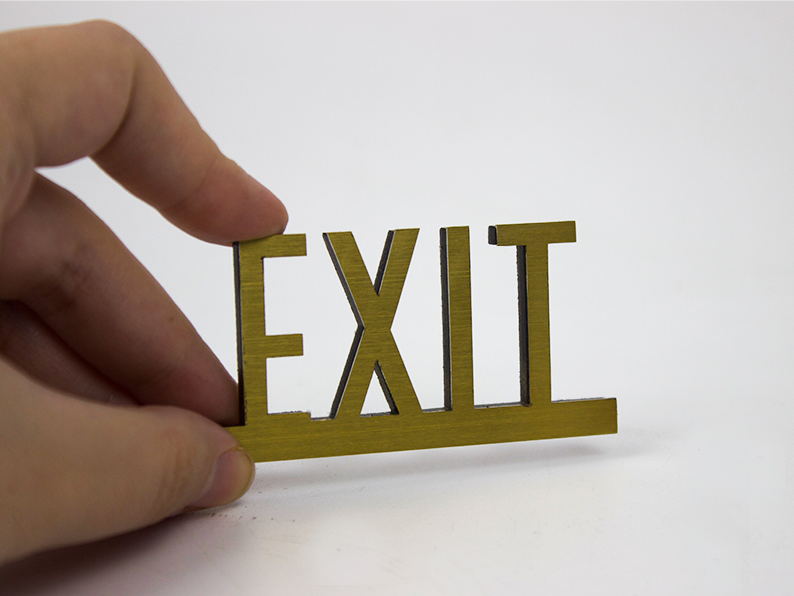 Metal exit sign
Adhesive wall-mounted exit icon
Wall sticker exit sign
Self-adhesive exit symbol
Removable exit signage
Durable exit sign for walls
Metal adhesive exit icon
Indoor exit signage
Exit sign for emergencies
Custom exit wall sign
High-visibility exit icon
Easy-install exit sign
Exit direction signage
Metal emergency exit icon
Safety exit sign