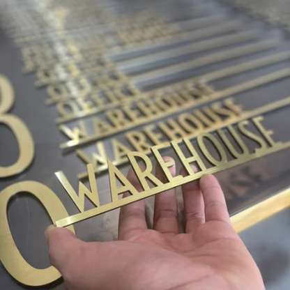 Wayfinding Numbers and Name Sign