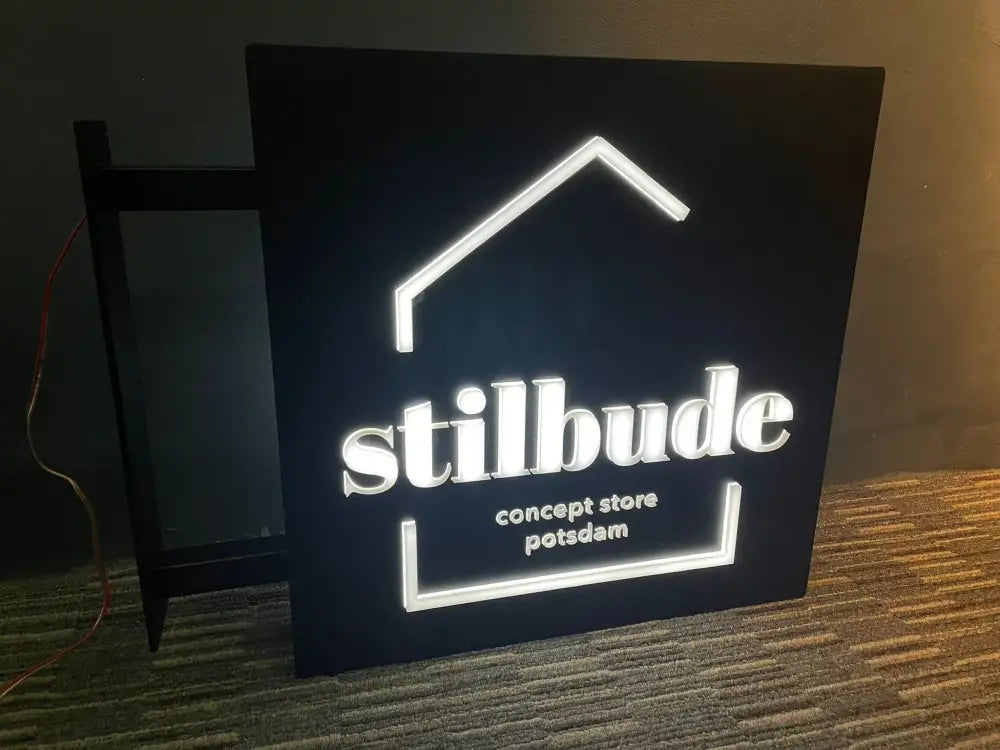Lightbox Square Blade Sign - Adroniki
